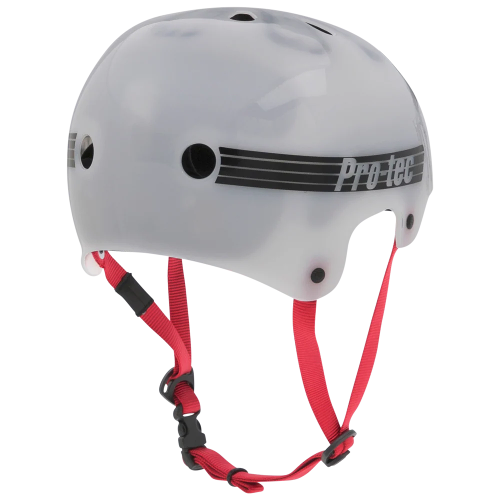 PRO-TEC OLD SCHOOL BUCKY TRANSPARENT WHITE 5 PRO-TEC OLD SCHOOL BUCKY TRANSPARENT WHITE