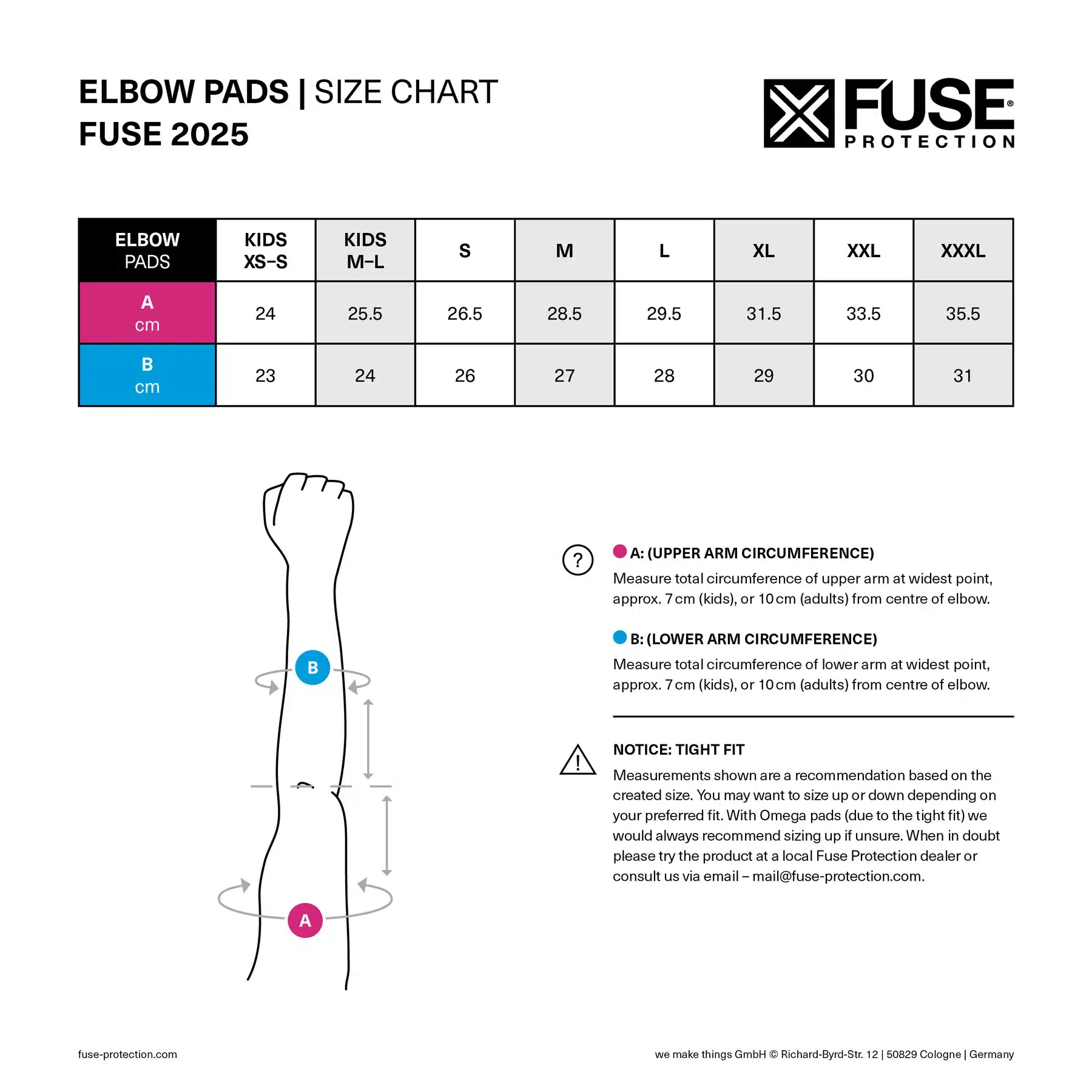 FUSE ALPHA LITE Elbow Pad black/grey 5 FUSE ALPHA LITE Elbow Pad black/grey