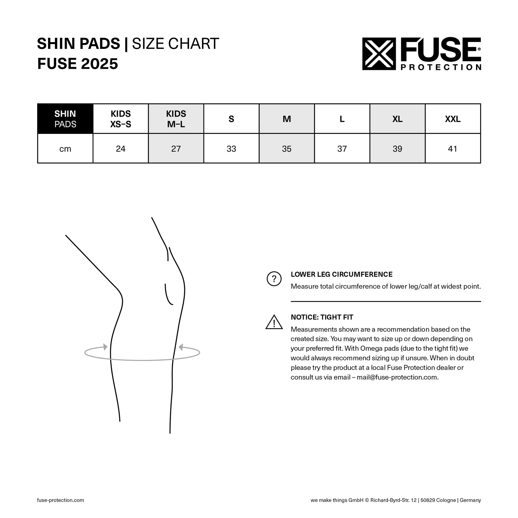 FUSE ALPHA CLASSIC Shin Pad black/grey 5 FUSE ALPHA CLASSIC Shin Pad black/grey
