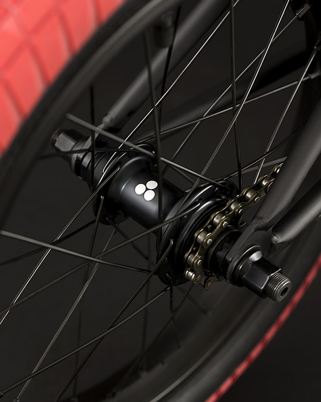 FlyBikes NEO 16" FLAT BLACK with brakes 5 FlyBikes NEO 16" FLAT BLACK with brakes
