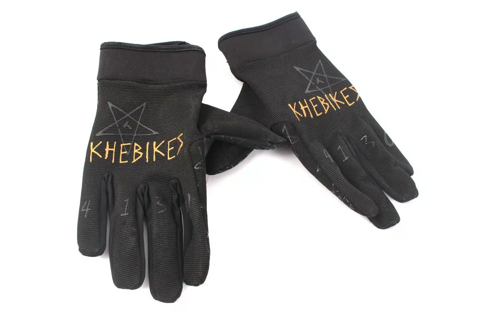 KHE BIKES 4130 GLOVES BLACK 3 KHE BIKES 4130 GLOVES BLACK