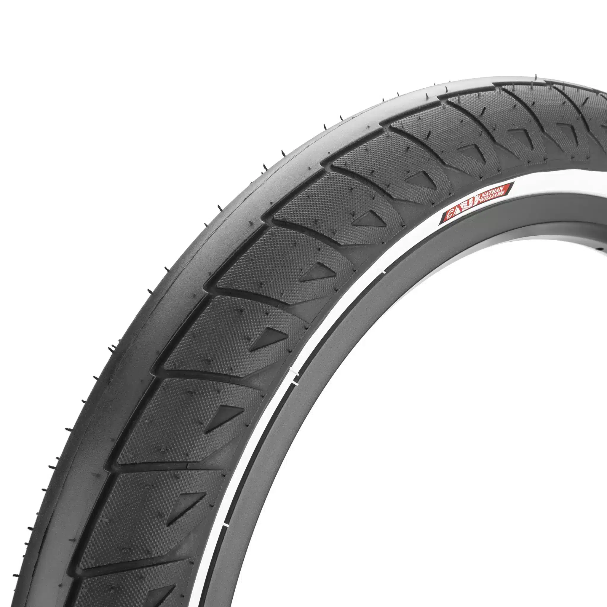 CINEMA WILLIAMS TIRE BLACK W/ WHITE WALL 1 CINEMA WILLIAMS TIRE BLACK W/ WHITE WALL