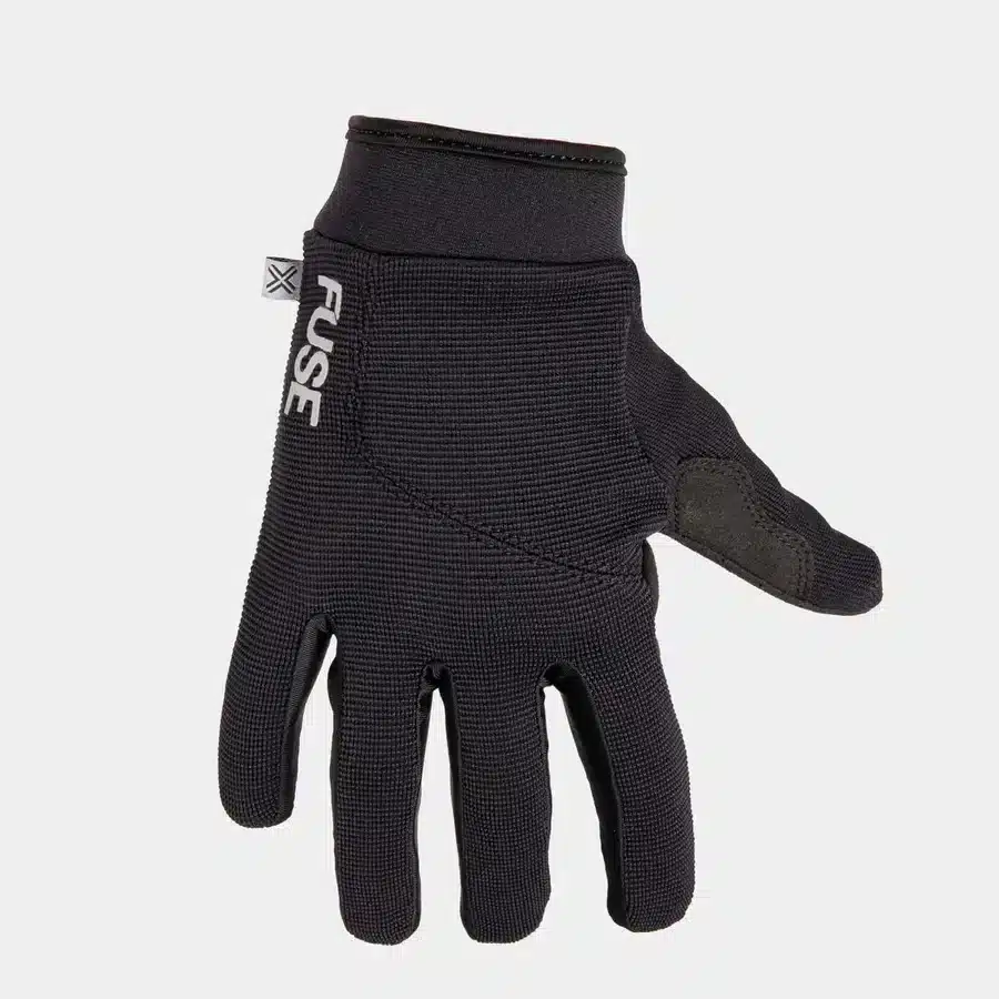 FUSE ALPHA YOUTH GLOVES BLACK 1 FUSE ALPHA YOUTH GLOVES BLACK