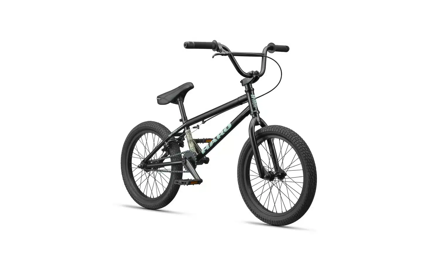 HARO DOWNTOWN 18 SEMI GLOSS BLACK 2 HARO DOWNTOWN 18 SEMI GLOSS BLACK