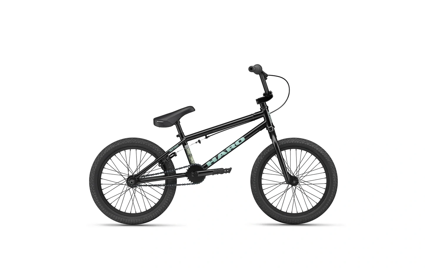 HARO DOWNTOWN 18 SEMI GLOSS BLACK 1 HARO DOWNTOWN 18 SEMI GLOSS BLACK