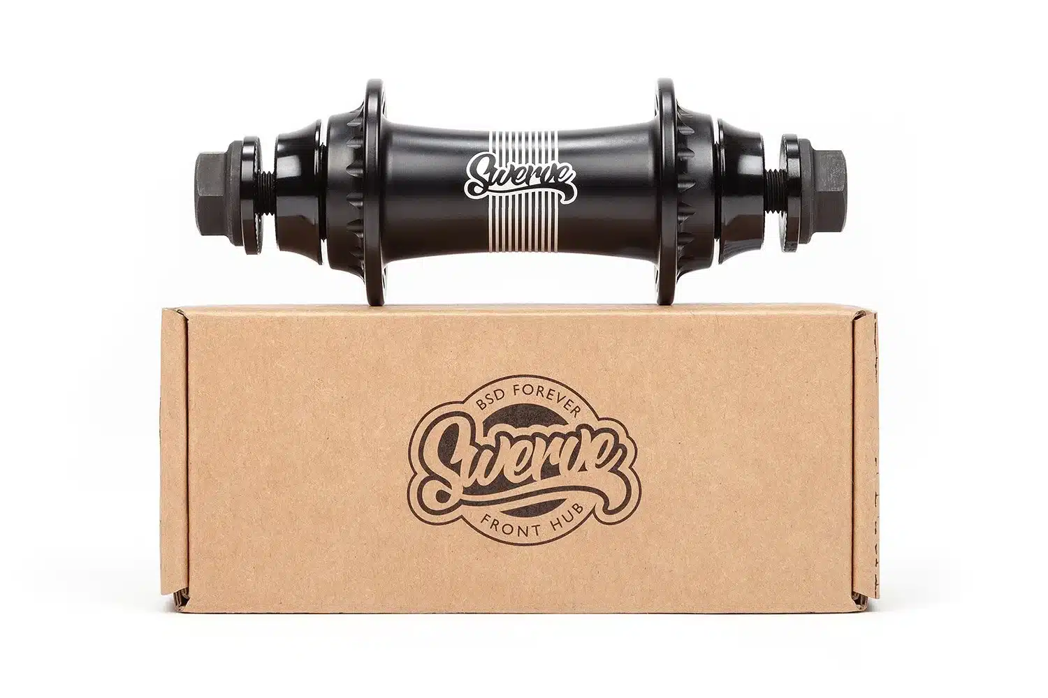 BSD SWERVE FRONT HUB BLACK 3 BSD SWERVE FRONT HUB BLACK